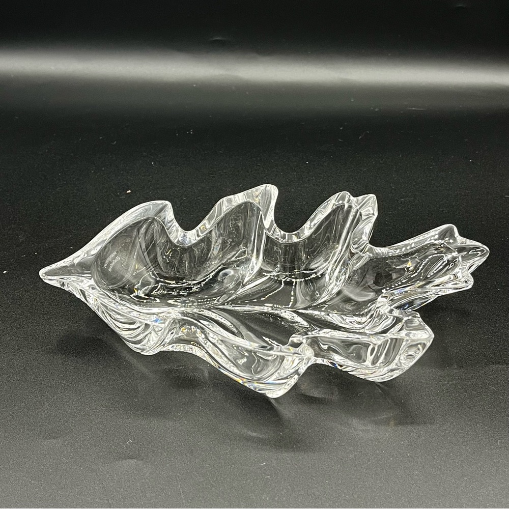 Marquis Waterford Crystal Oak Leaf Dish - Picture 6 of 15
